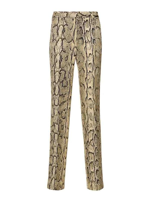 Dries Van Noten Pantalons Décontractés - Beige