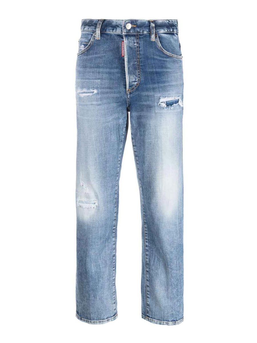 Dsquared2 Jean Droit - Clair Délavé