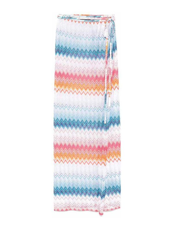 Missoni Jupe Midi - Bleu Clair