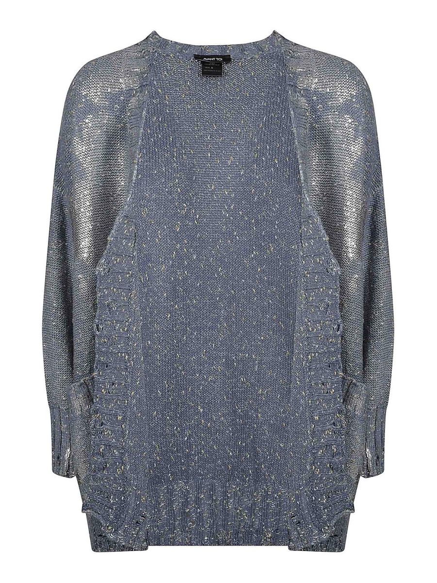 Avant Toi Cardigan - Bleu
