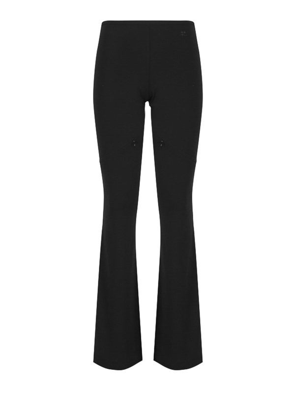 Courreges Pantalons Décontractés - Noir