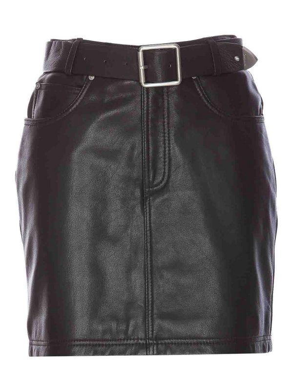 Pinko Jupe Midi - Marron
