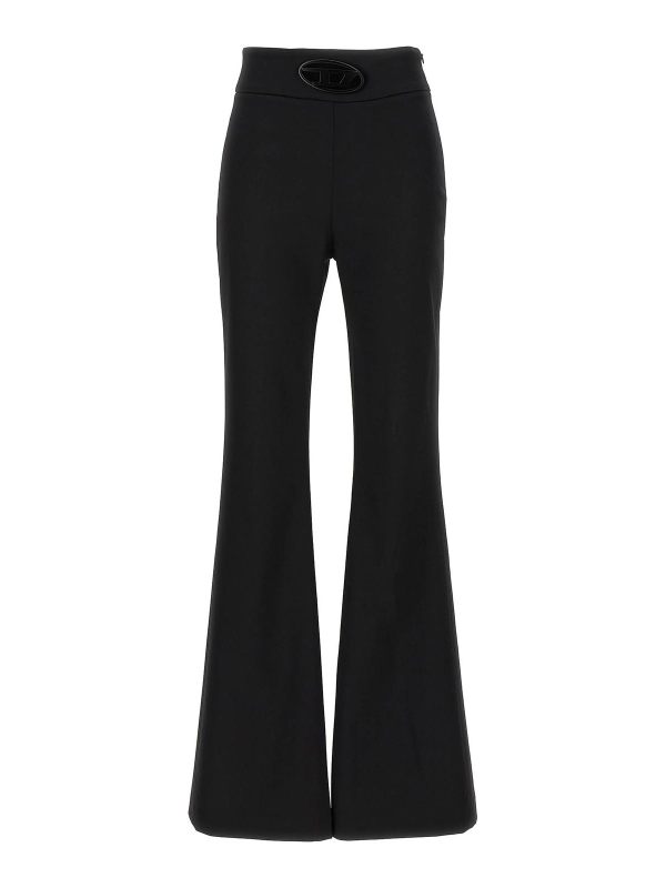 Diesel Pantalons Décontractés - Noir