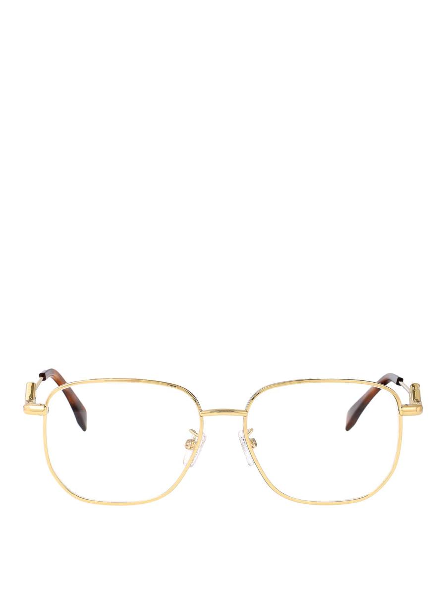 Fendi Lunettes De Soleil - Or