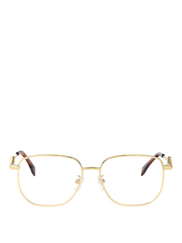 Fendi Lunettes De Soleil - Or
