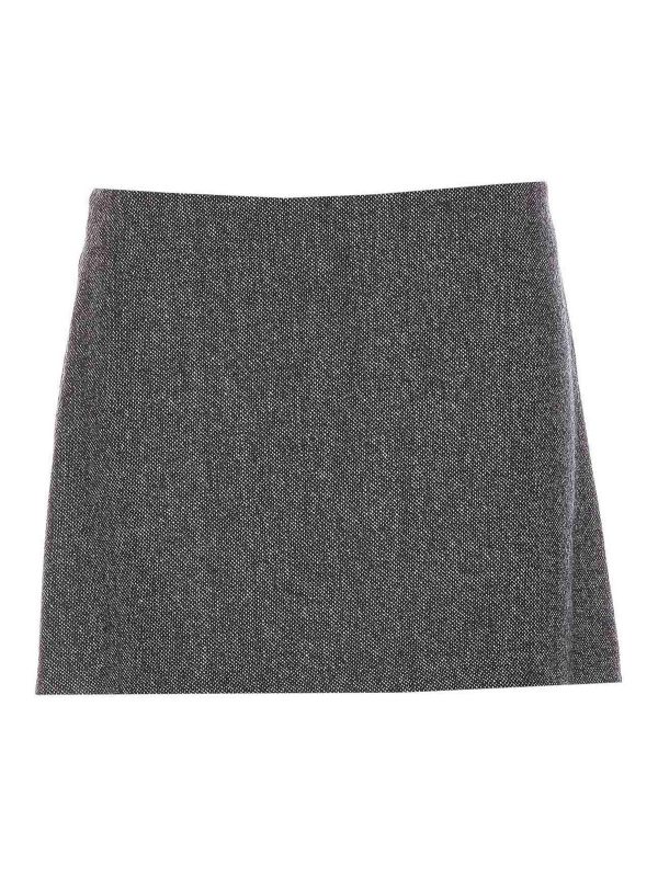 Pinko Mini Jupe - Gris