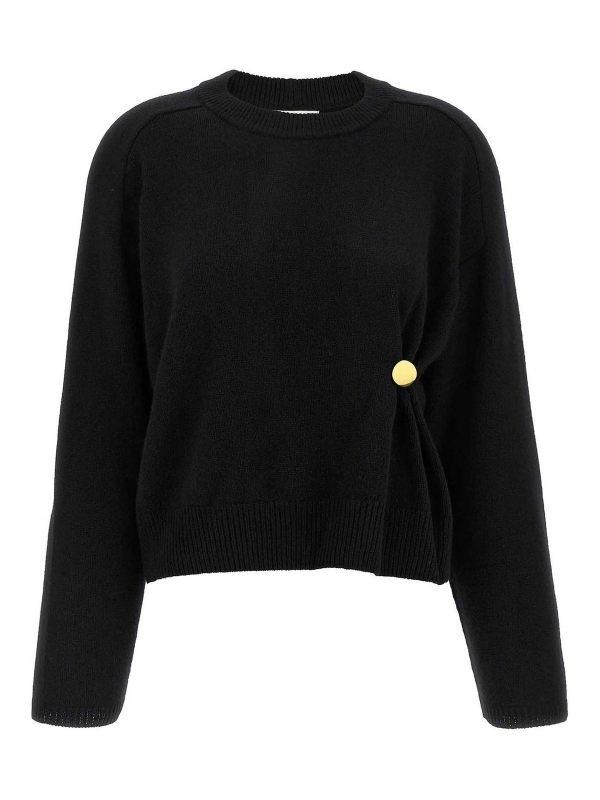Loulou Studio Pull Col Rond - Noir