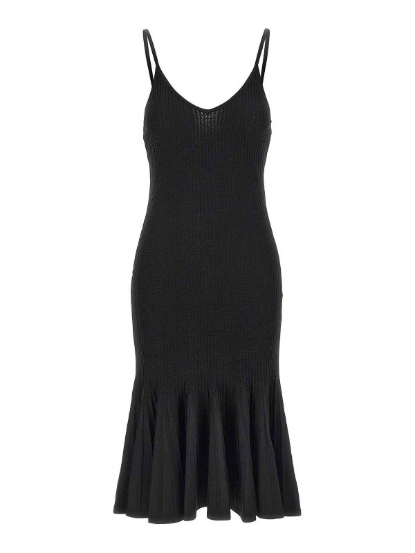Khaite Robe Au Genou - Noir