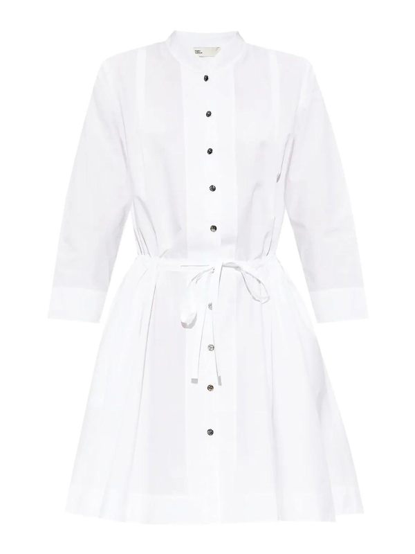 Tory Burch Robe Courte - Blanc