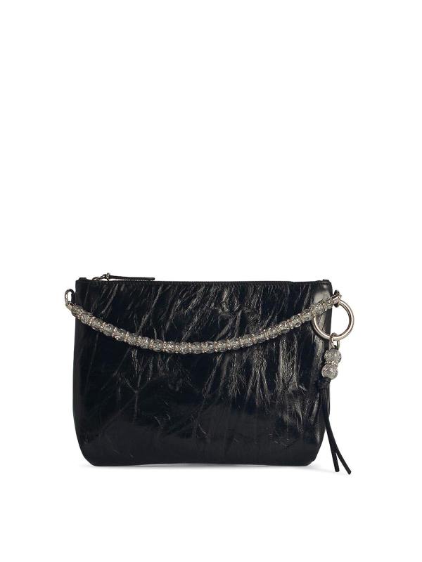Jimmy Choo Sac Bandoulière - Noir