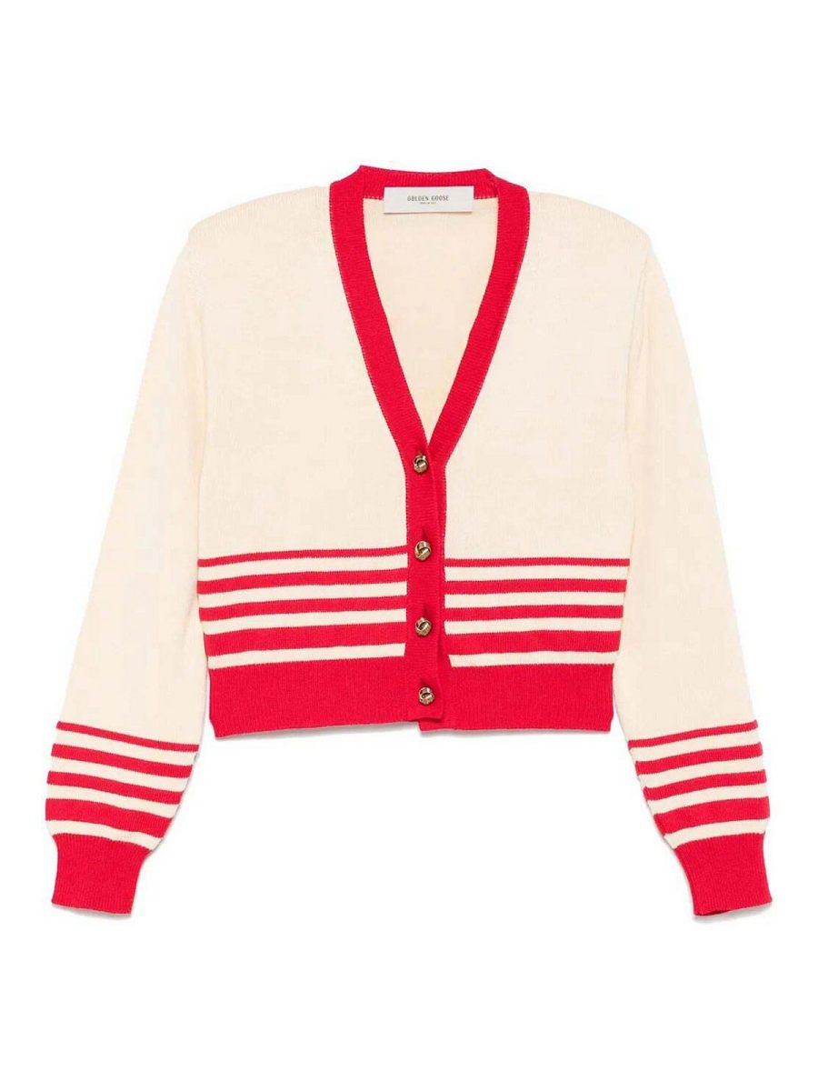 Golden Goose Cardigan - Rouge