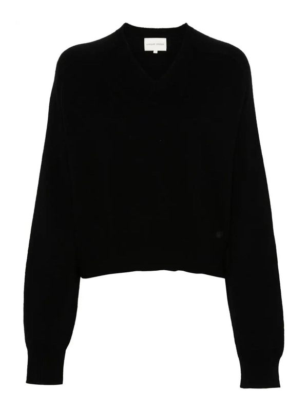 Loulou Studio Pull À Col V - Noir