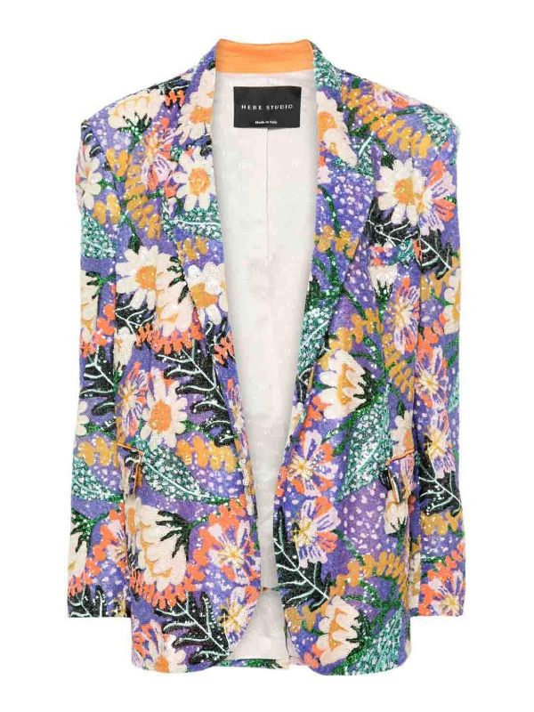 Hebe Studio Blazer - Violet