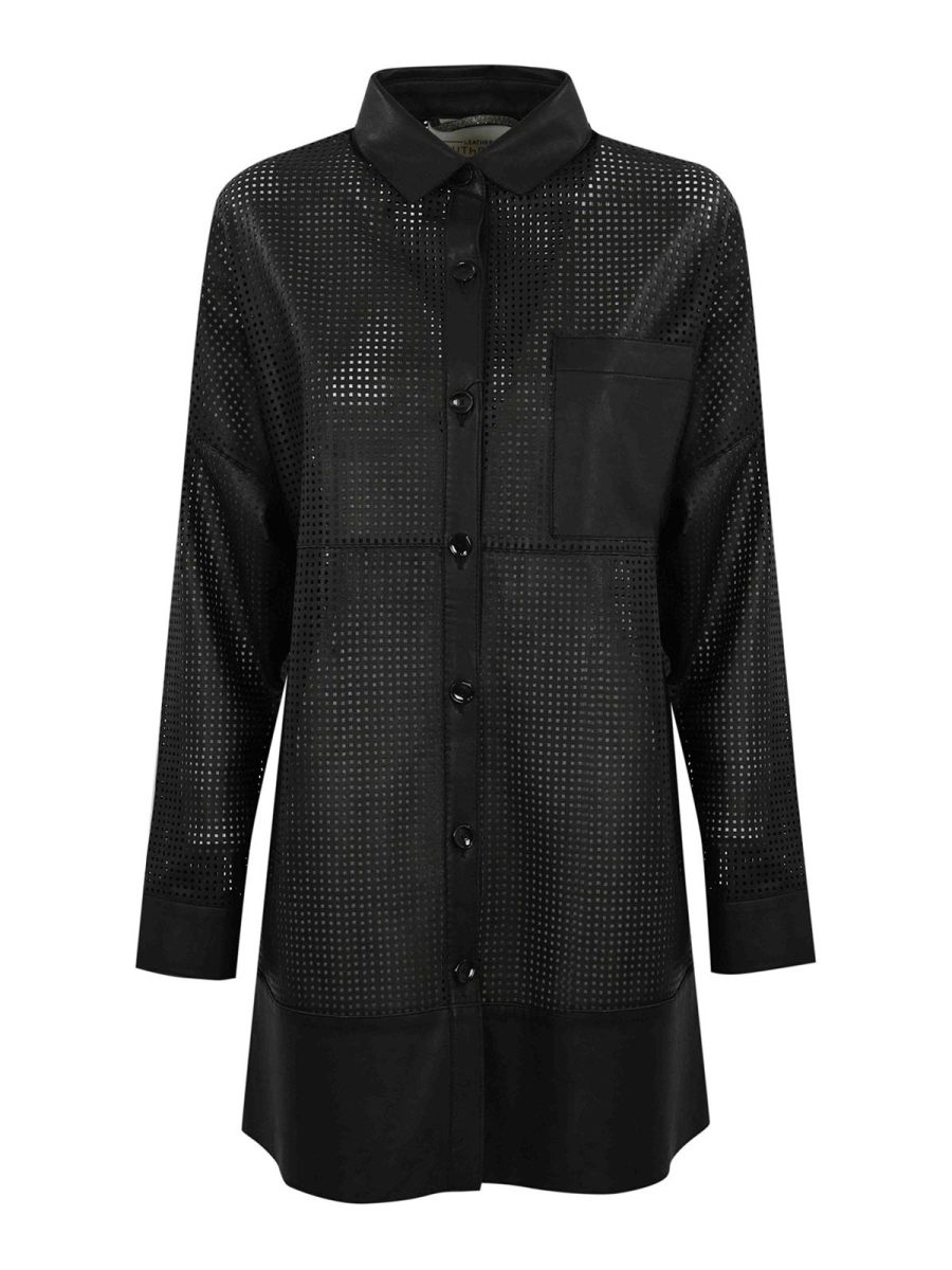 Leather Authority Chemise - Noir