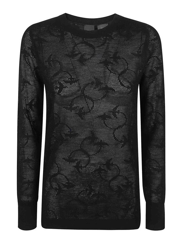 Pinko Pull Col Bateau - Noir