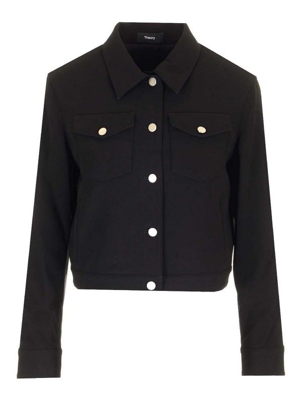 Theory Veste Casual - Noir