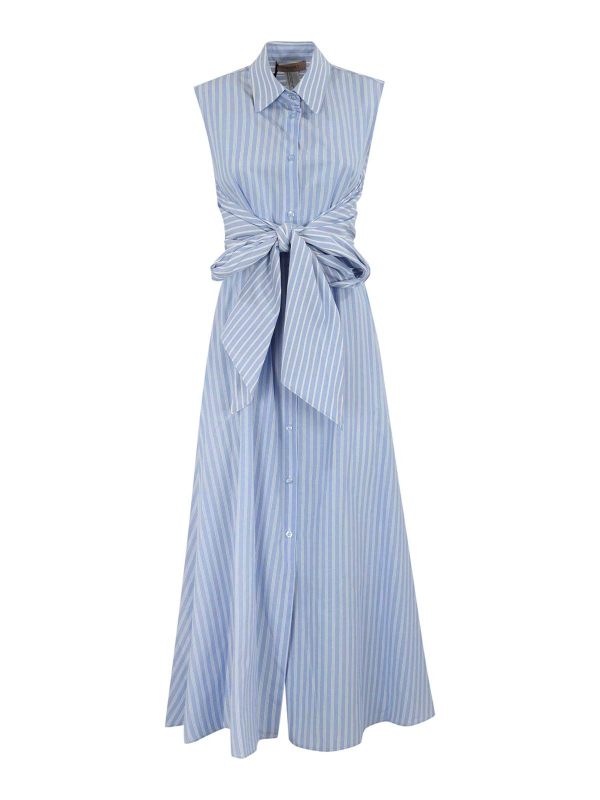 Twinset Robe Au Genou - Multicolore