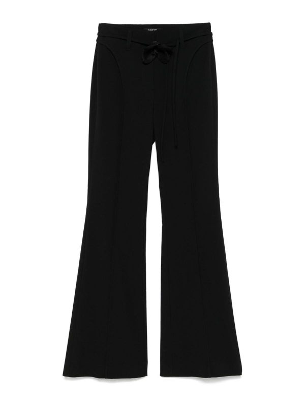 Rotate Birger Christensen Pantalons Décontractés - Noir