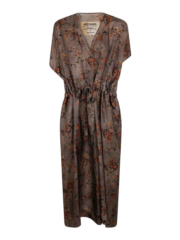 Uma Wang Robe Au Genou - Gris