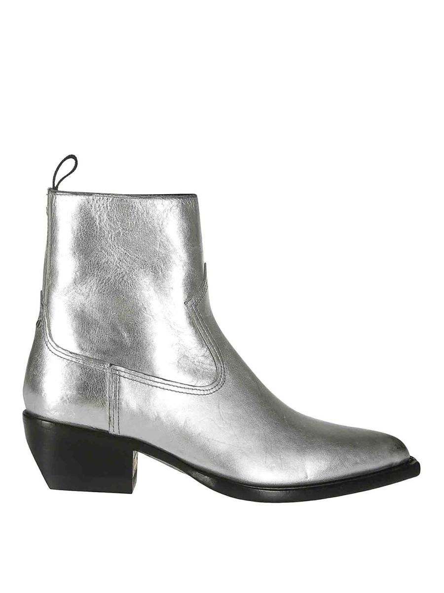 Golden Goose Bottines - Argent