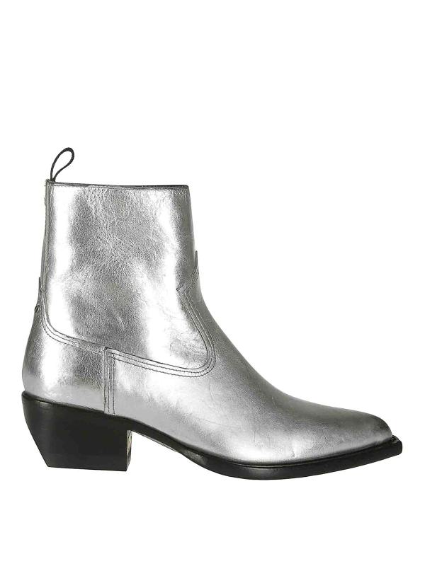 Golden Goose Bottines - Argent