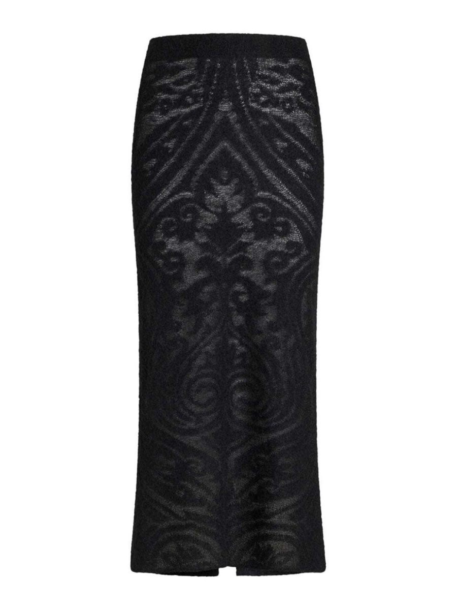 Etro Jupe Midi - Noir