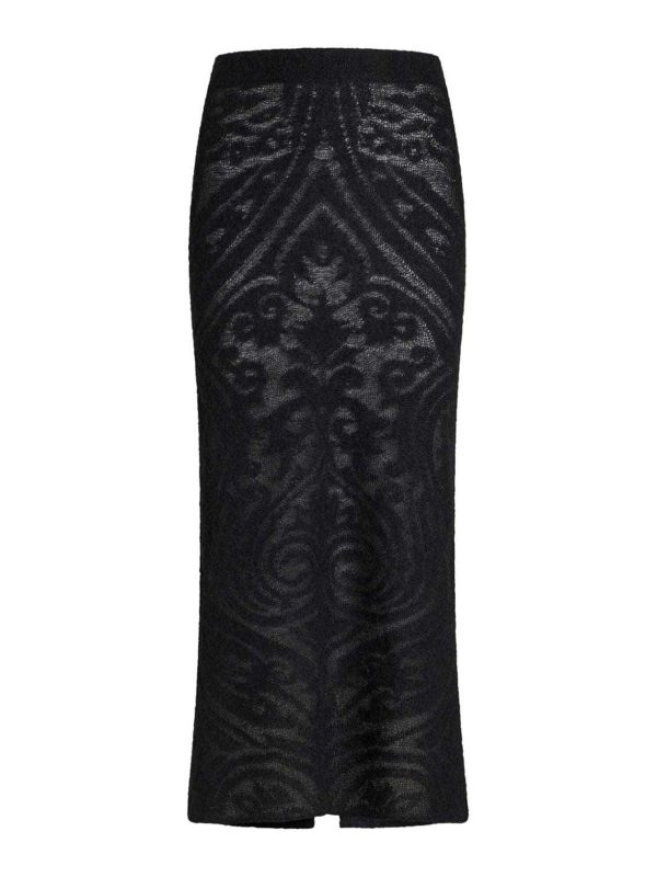 Etro Jupe Midi - Noir