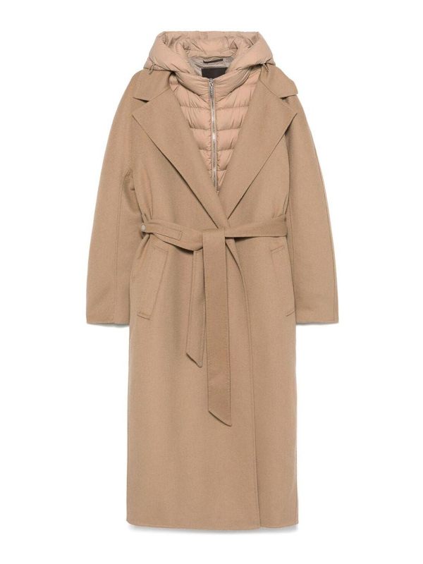 Moorer Blouson Rembourré - Beige