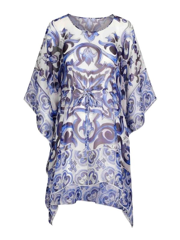 Dolce & Gabbana Jupe Midi - Bleu
