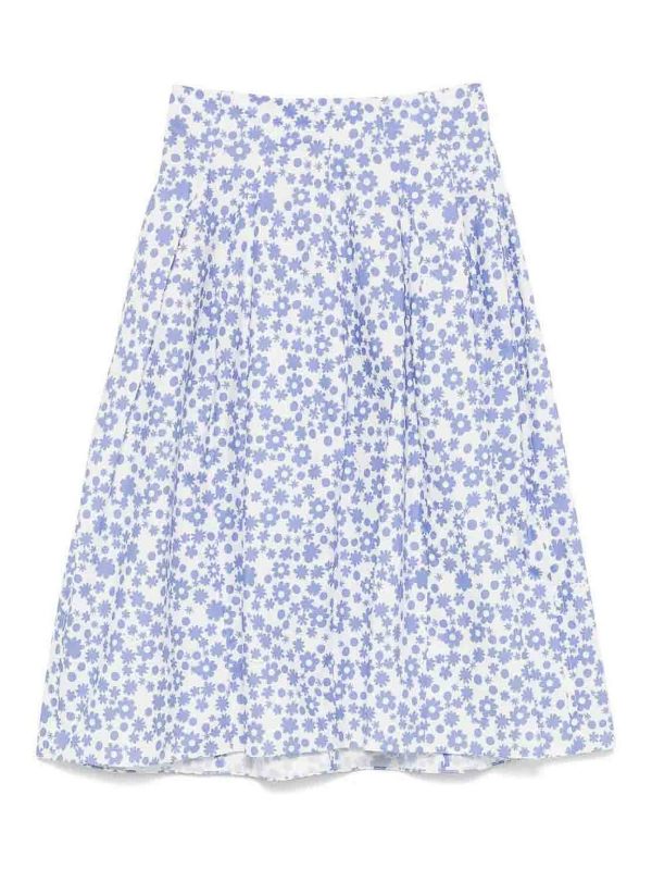 Marni Jupe Midi - Bleu