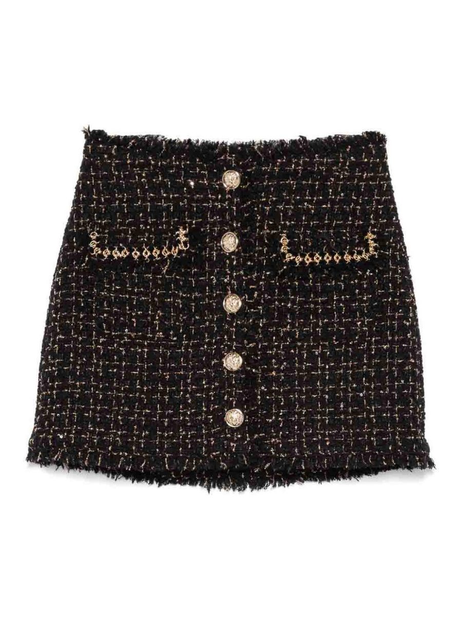 Cinq a Sept Jupe Midi - Noir