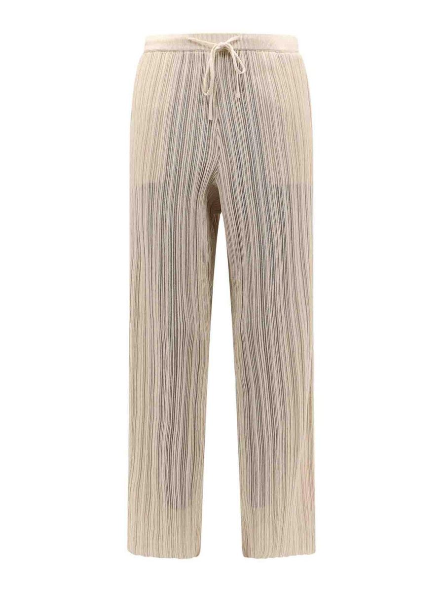 Le 17 Septembre Pantalons Décontractés - Beige