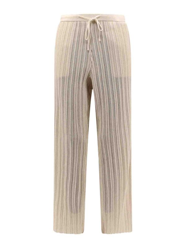 Le 17 Septembre Pantalons Décontractés - Beige