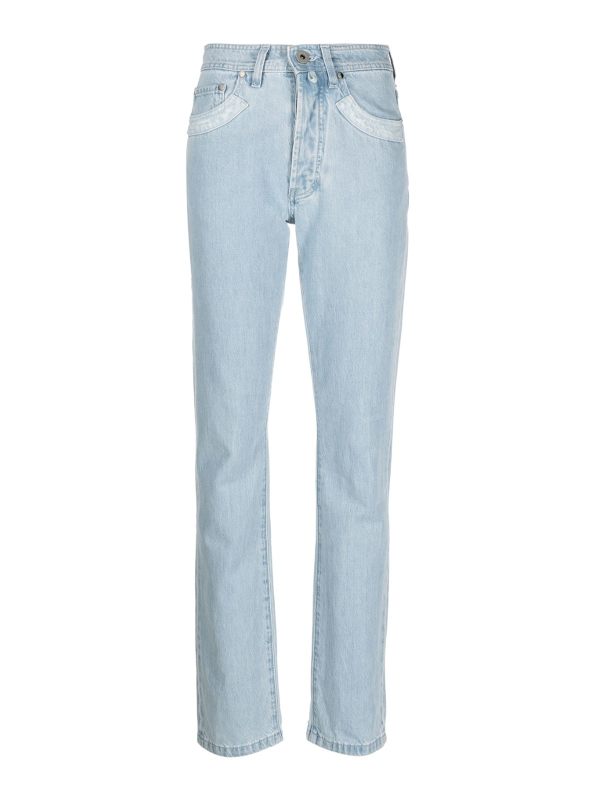 032C Jean Droit - Bleu