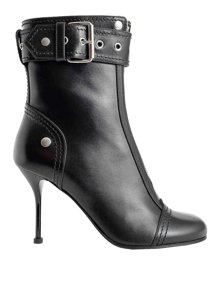 Alexander Mcqueen Bottines - Noir