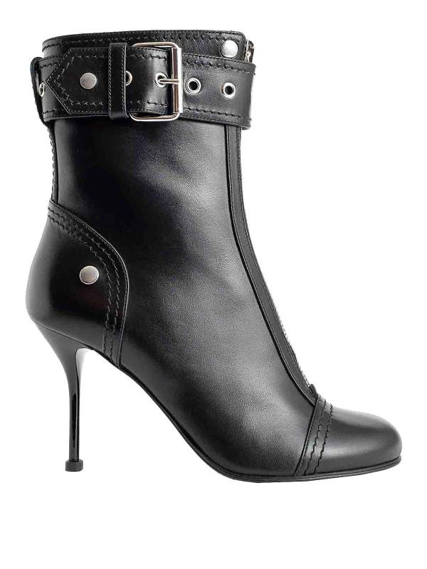Alexander Mcqueen Bottines - Noir