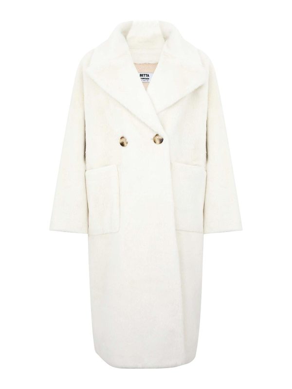 Betta Corradi Manteau Long - Blanc