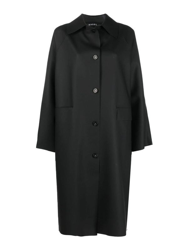 Kassl Editions Trench-Coat - Noir