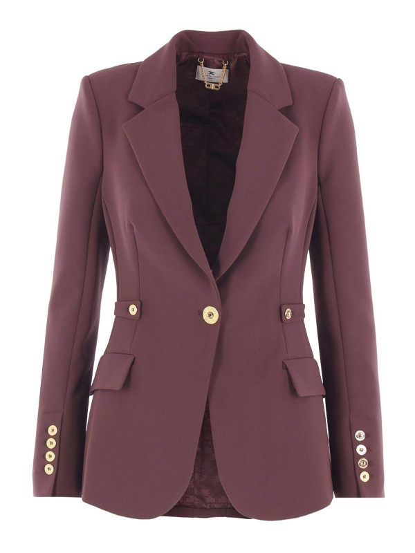 Elisabetta Franchi Blazer - Rouge