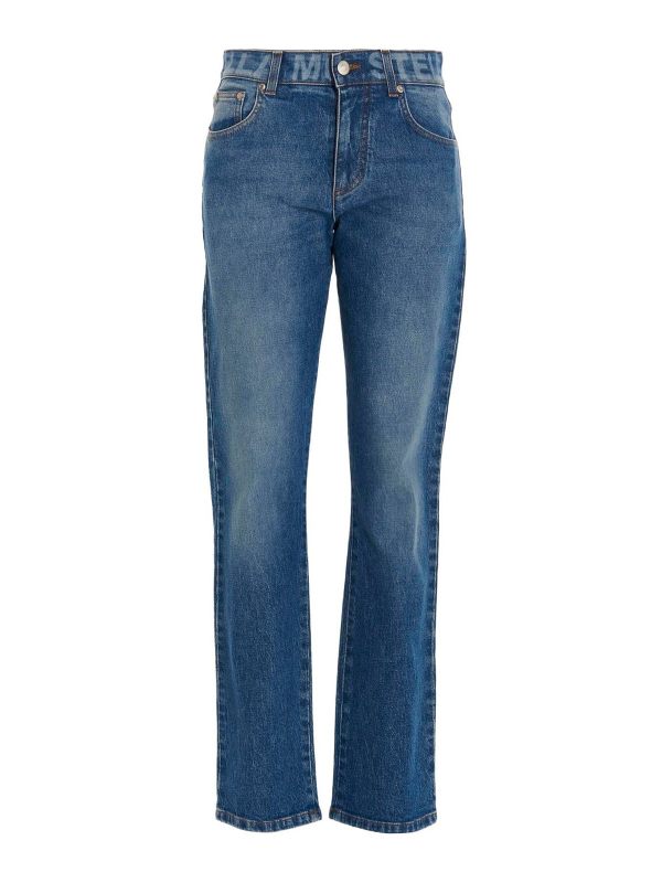 Stella Mccartney Jean Droit - Clair Délavé