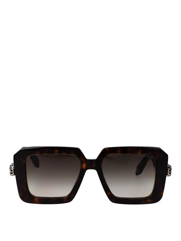 Bvlgari Lunettes De Soleil - Marron