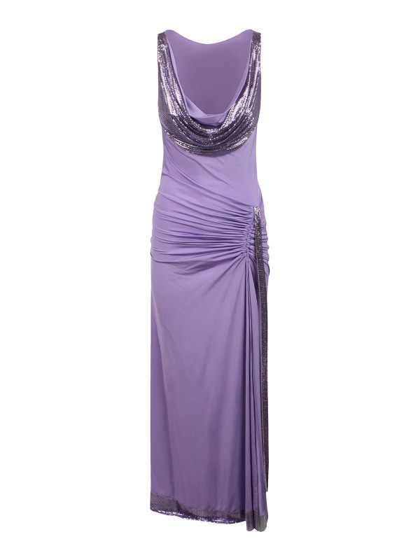 Rabanne Robe De Soirée - Violet