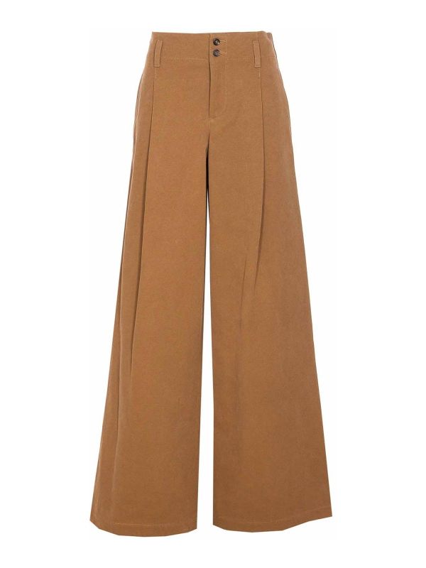 Chloe' Pantalons Décontractés - Marron