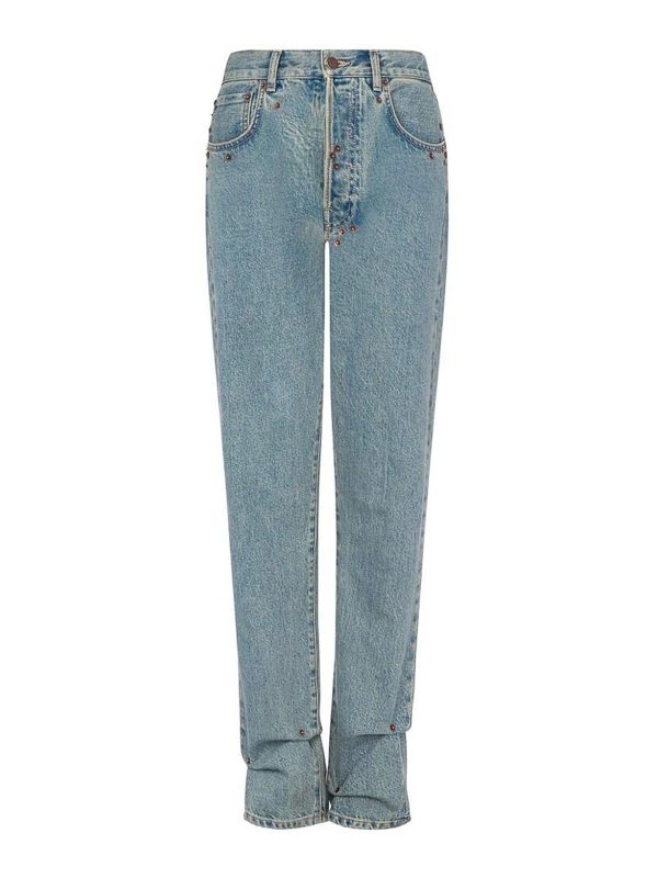 Moschino Jean Droit - Bleu