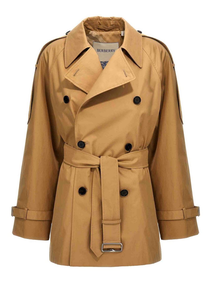Burberry Manteau Court - Beige