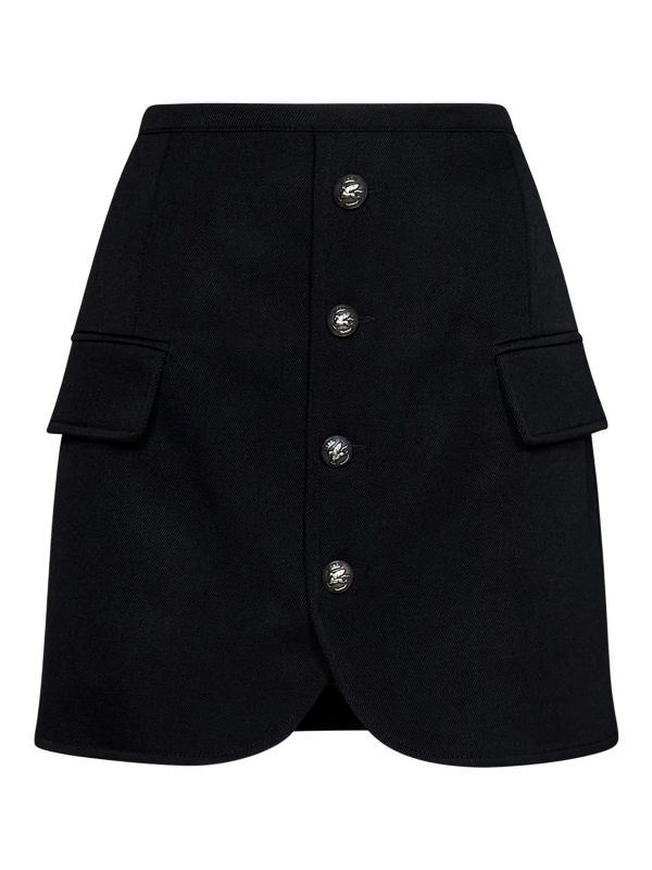 Etro Mini Jupe - Noir