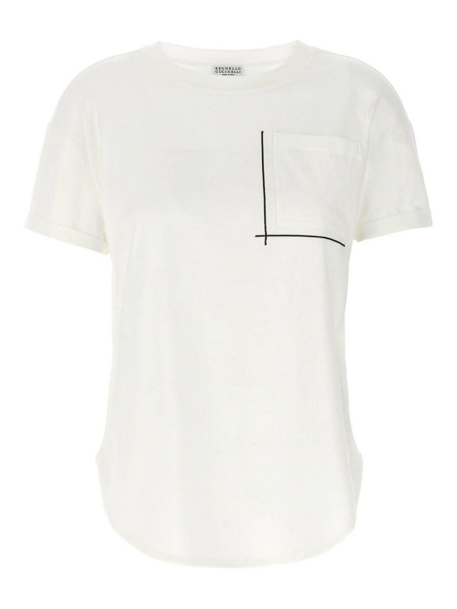 Brunello Cucinelli T-Shirt - Blanc