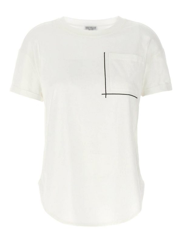 Brunello Cucinelli T-Shirt - Blanc