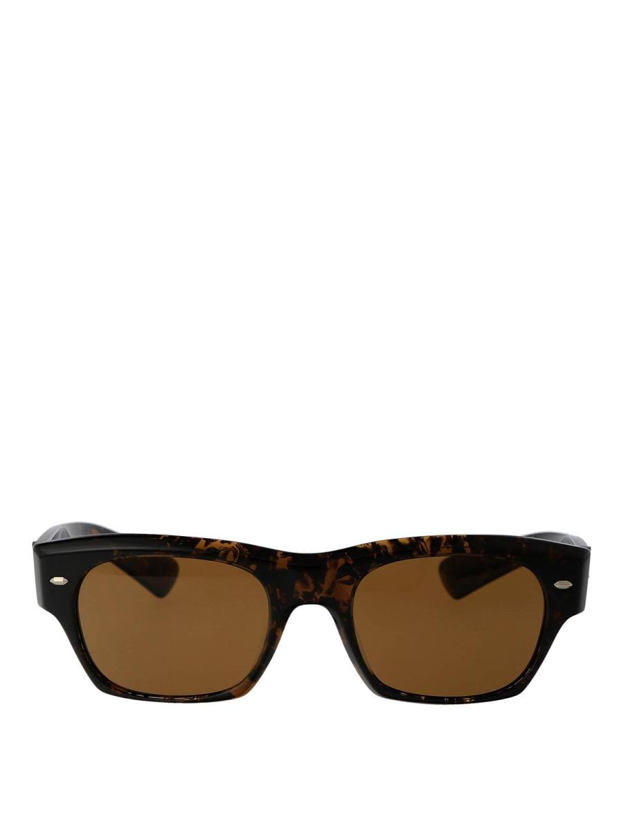 Oliver Peoples Lunettes De Soleil - Marron
