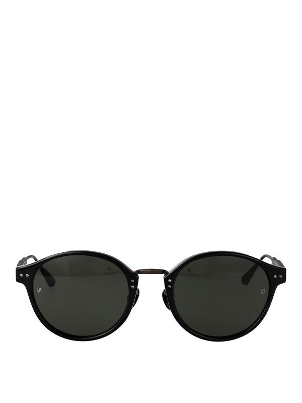 Linda Farrow Lunettes De Soleil - Noir